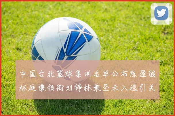 中国台北篮球集训名单公布陈盈骏林庭谦领衔刘铮林秉圣未入选引关注